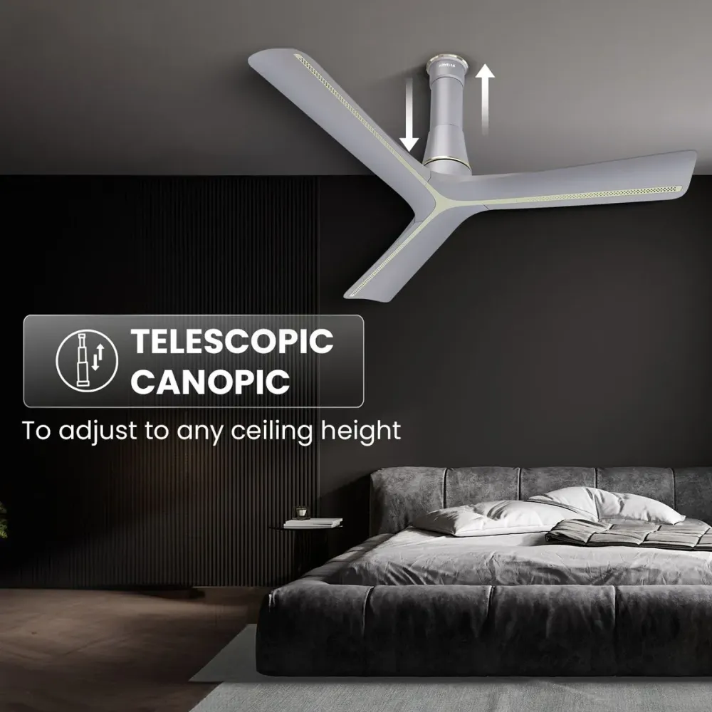 Inveno LXCeiling Fan | 1200mm  BLDC+ | Remote Control | Havells