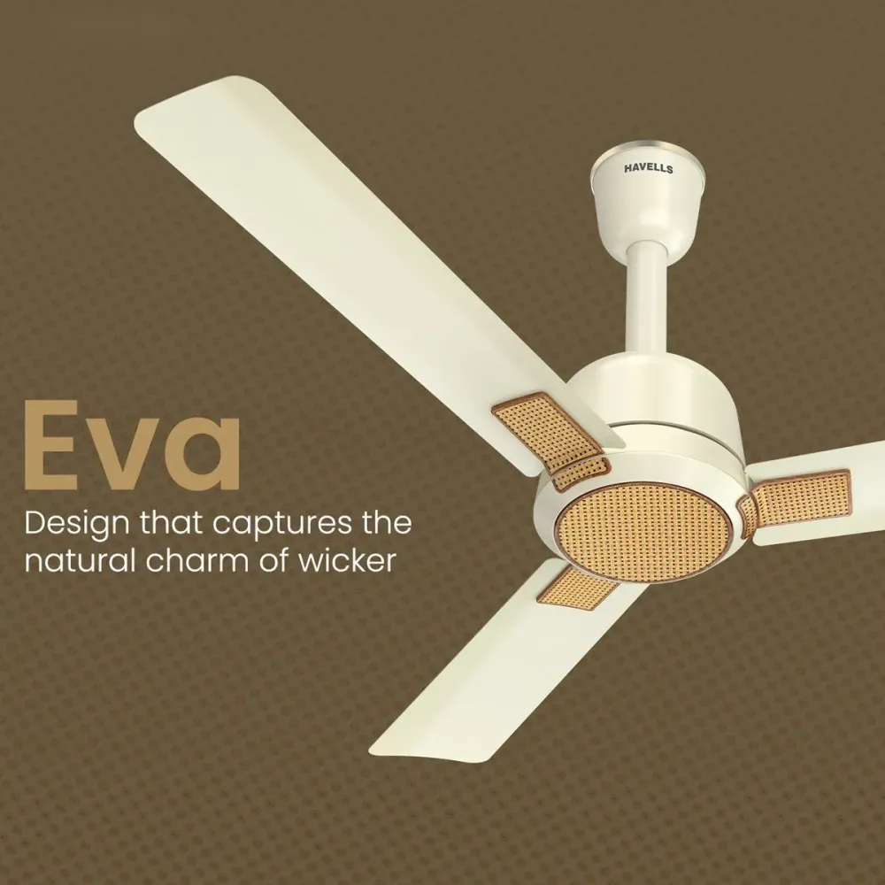 Eva Decorative Ceiling Fan | 1200mm | Havells