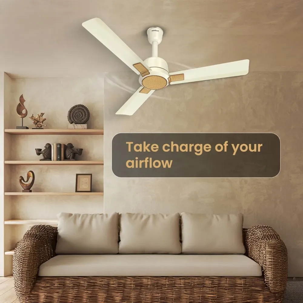 Eva Decorative Ceiling Fan | 1200mm | Havells
