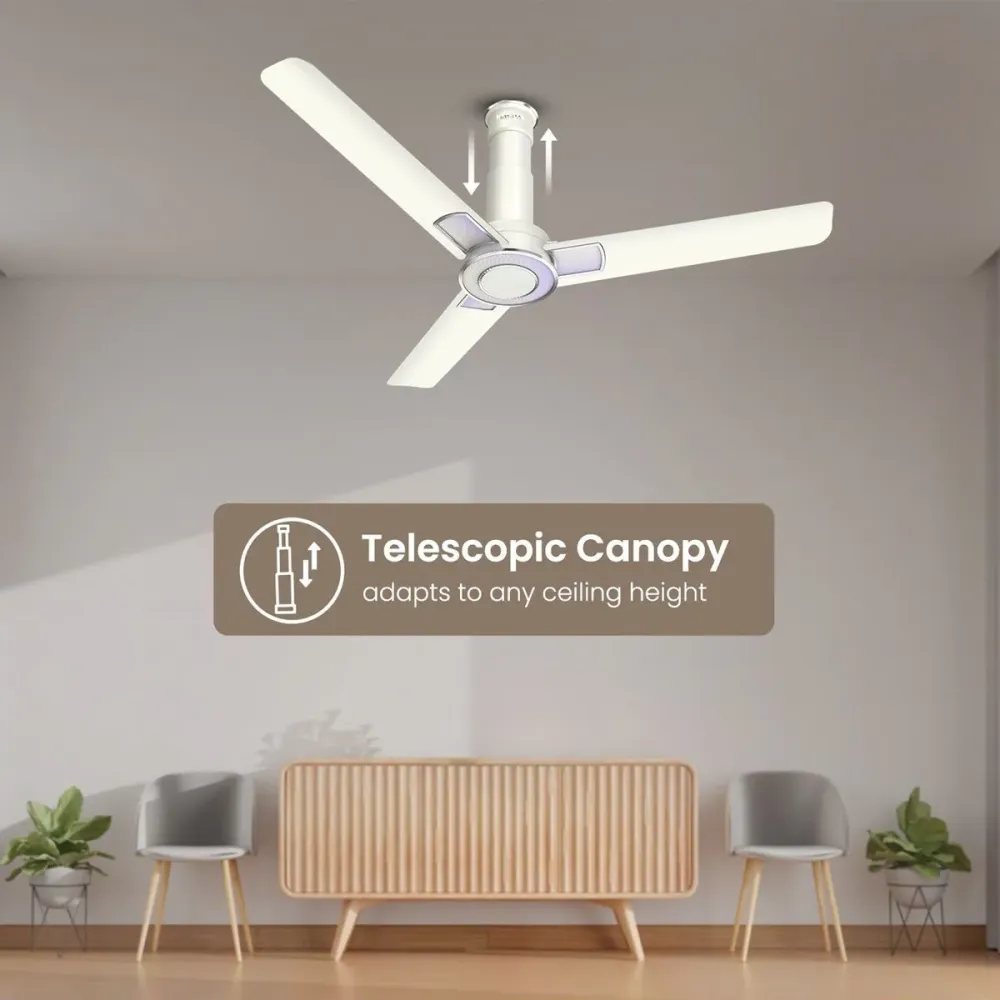 Ioniq Decorative Ceiling Fan | 1200mm | Havells
