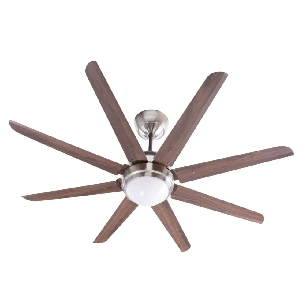 Octet ES Underlight Special Finish Ceiling Fan |1320mm |Brushed Nickel | Havells