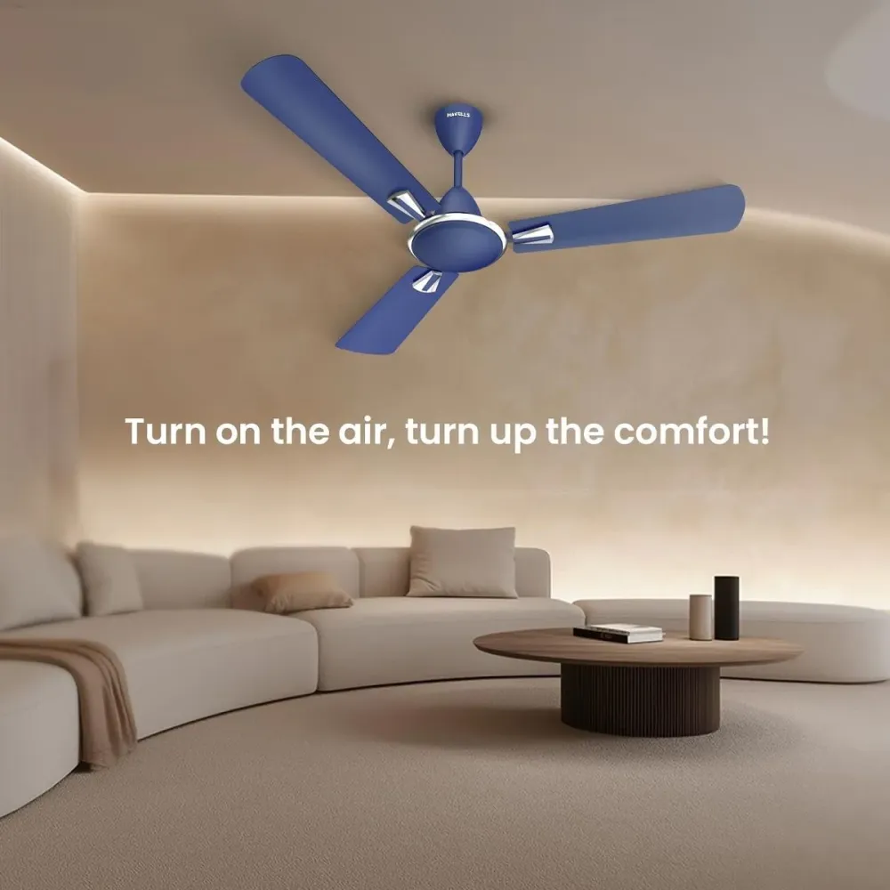Quickair Decorative Ceiling Fan | 600mm/900mm/1200mm/1400mm |Havells