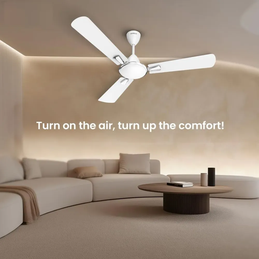 Quickair Decorative Ceiling Fan | 600mm/900mm/1200mm/1400mm |Havells