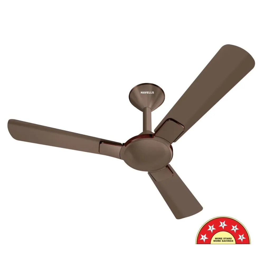 Enticer Prime Ceiling Fan | 1200mm/1400  BLDC+|  Remote Control | Havells