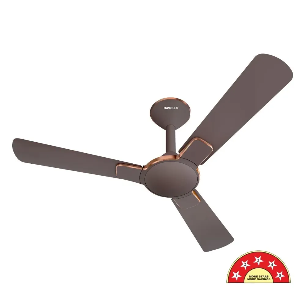 Enticer Prime Ceiling Fan | 1200mm/1400  BLDC+|  Remote Control | Havells