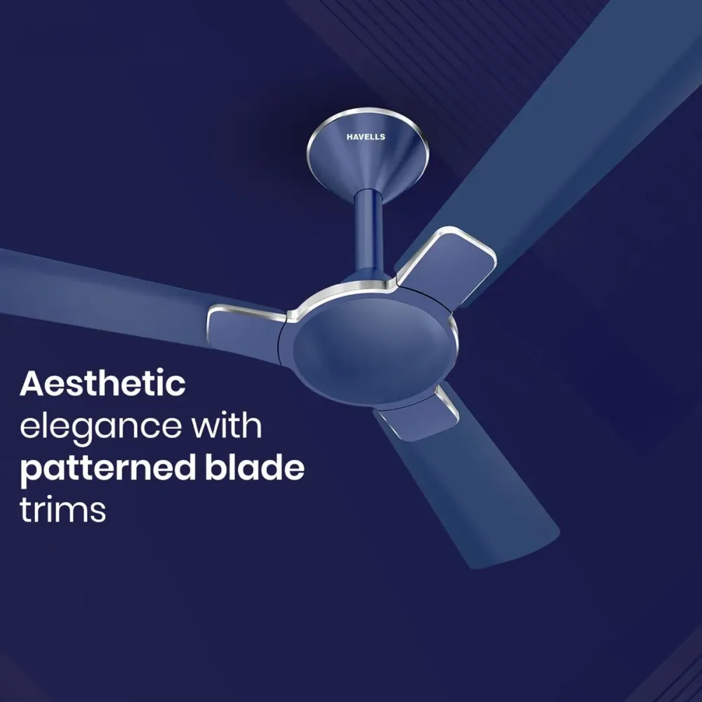 Enticer Prime Ceiling Fan | 1200mm/1400  BLDC+|  Remote Control | Havells