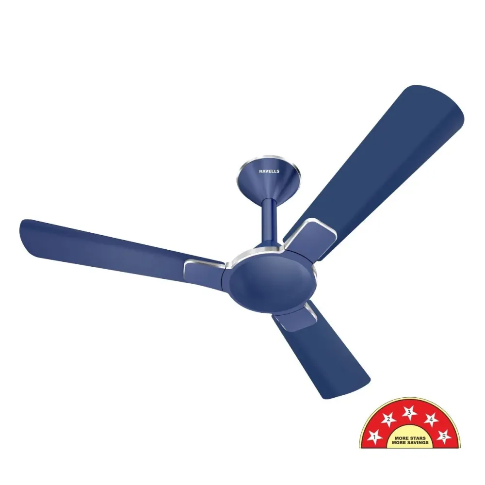 Enticer Prime Ceiling Fan | 1200mm/1400  BLDC+|  Remote Control | Havells