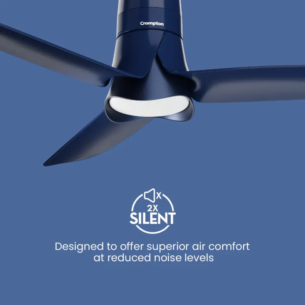 Silent Pro Blossom Smart Ceiling Fan | 1200mm| Crompton