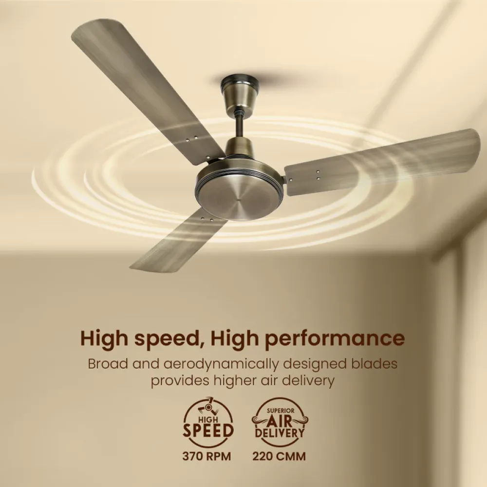 Luxian Cairo Ceiling Fan| 1200mm| Crompton