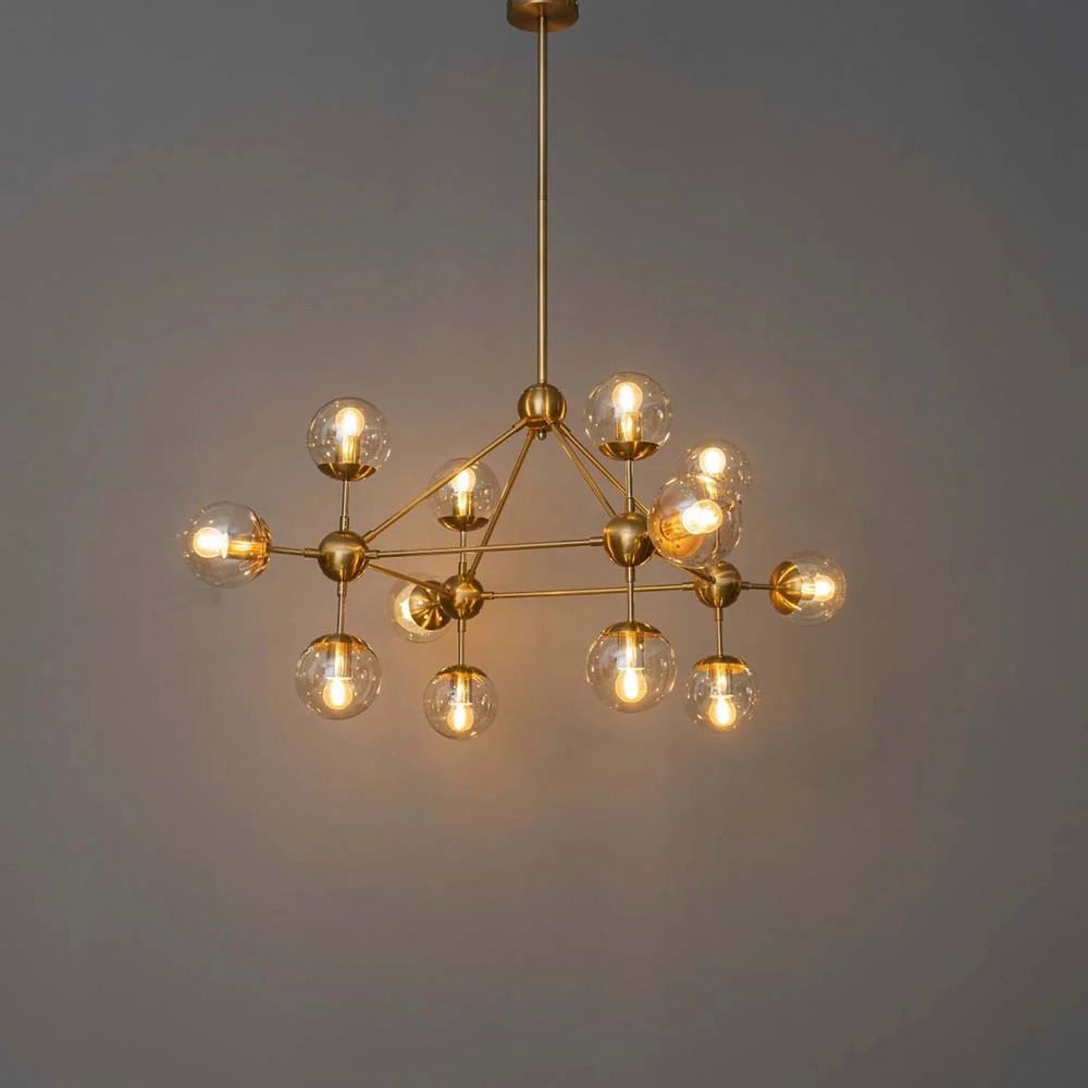 Brass Pendant Light – Vintage Golden Finish | Vintage golden pendant light for Living Room & Dining | Jagmag Lights