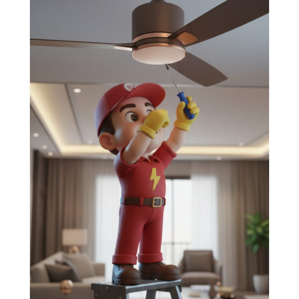 Ceiling Fan Installation |Electric Ji