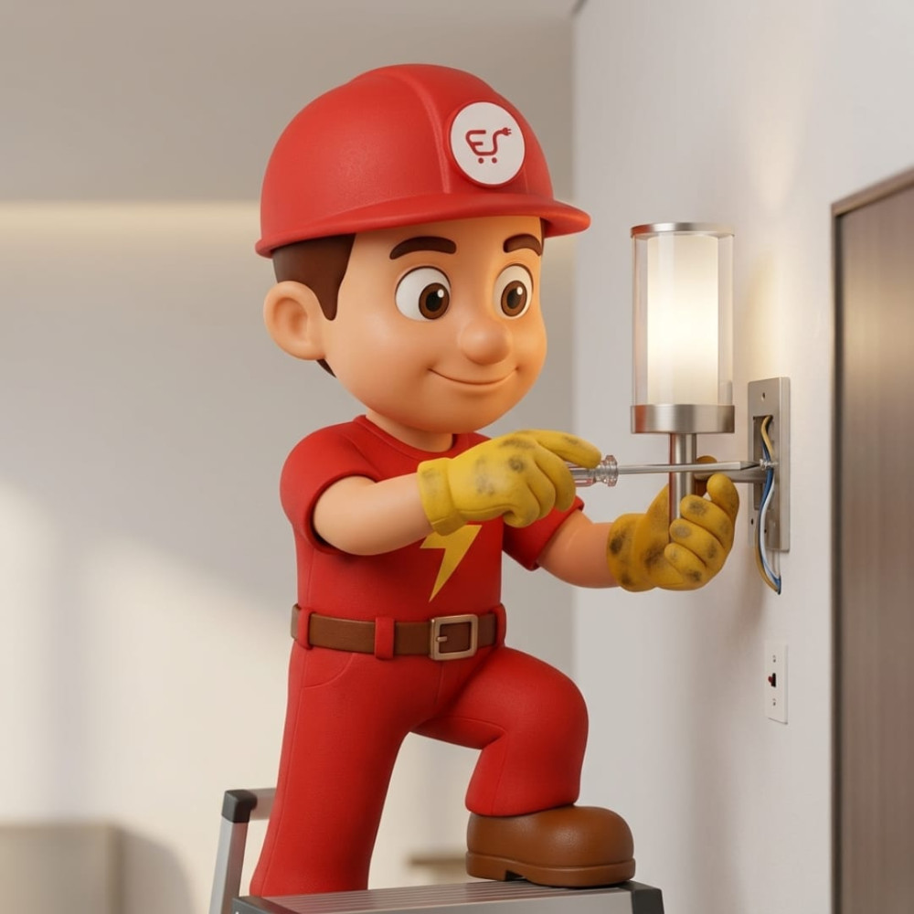 Wall Light Re-Installation |Electric Ji