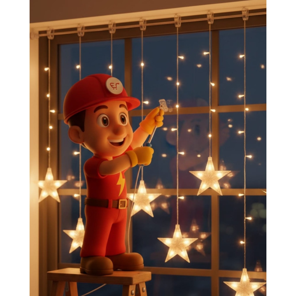 Decorative lights installation (Per 10M) |Electric Ji