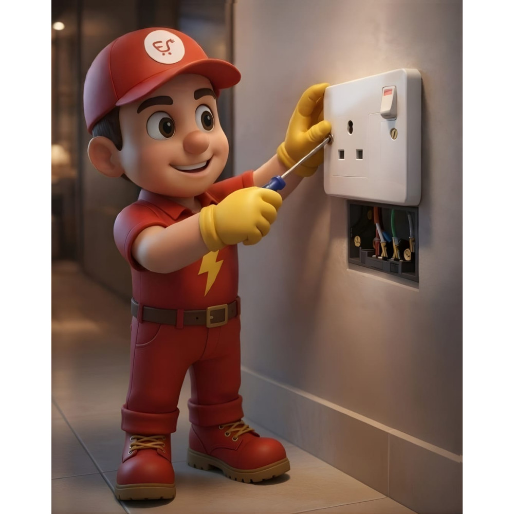 3Pin  Socket |16Amp Premium Brand |Electric Ji