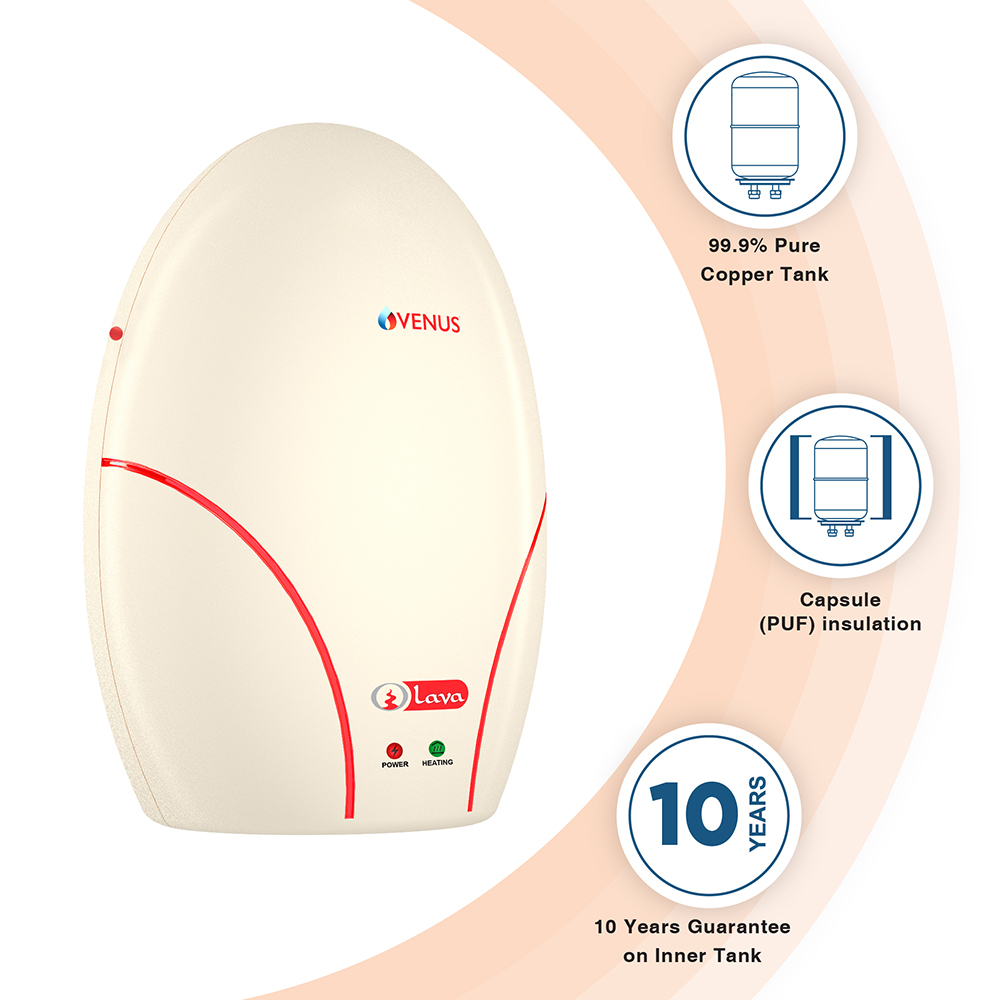 Lava Instant-Water Heater | 3Lter | Venus