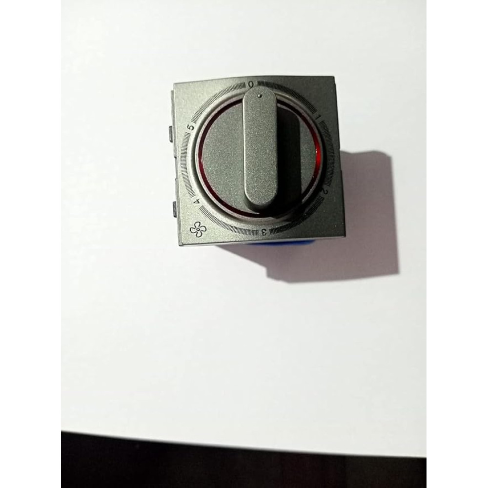 Fan Regulator – Half Rotary (Chrome Knob) | 2 Module | Goldmedal | Cloud9