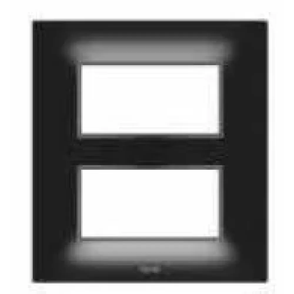 Basic Cover Plates With Mounting Frames  | Black | Goldmedal | Pure Glossy | Cloud9 | Gifa