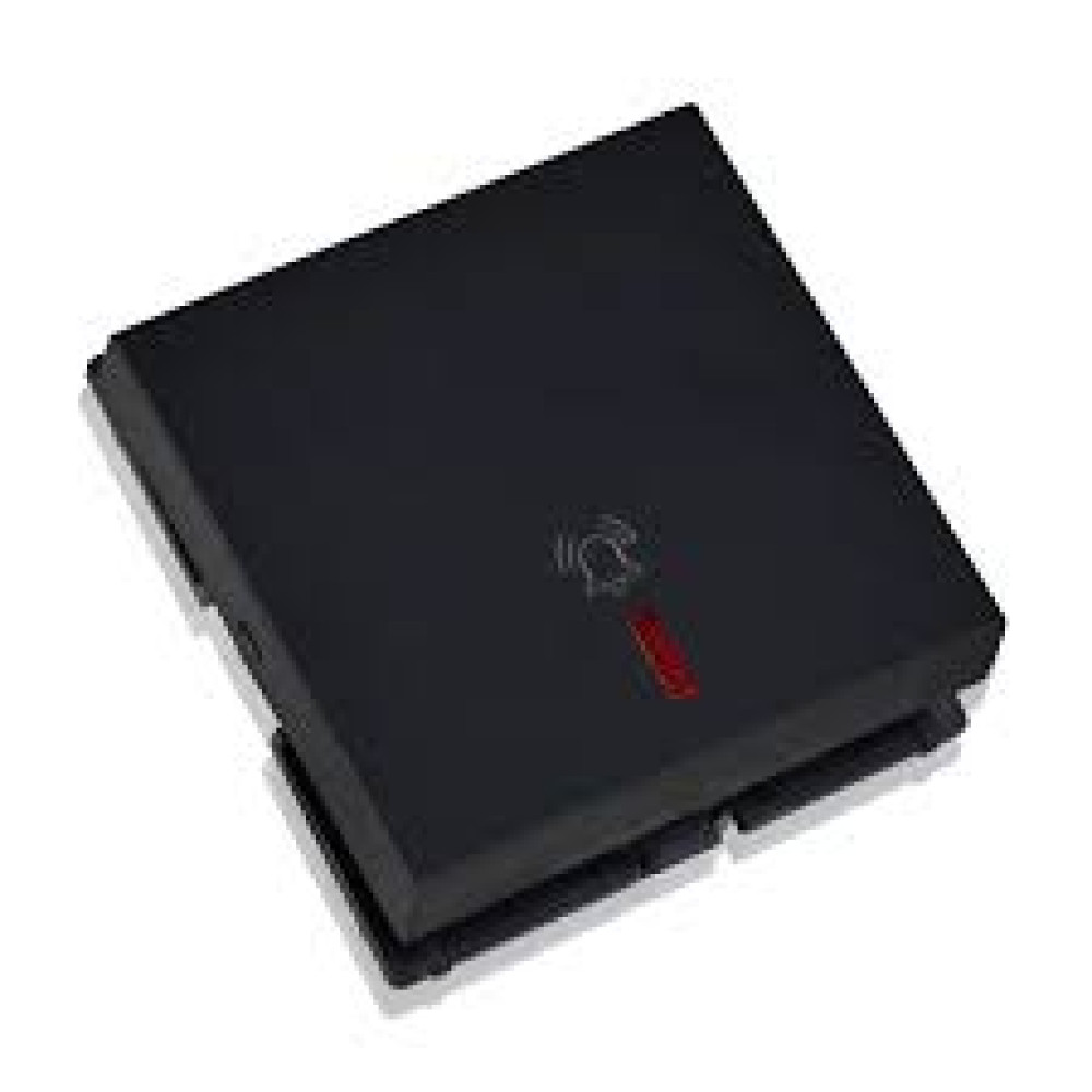 Bell Push Switch with Indicator LED 1/2 Module | Goldmedal | Curve