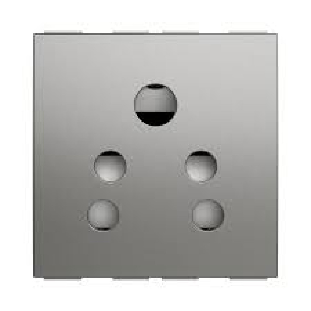 6A 3 Pin Socket 2M with safety shutter | Goldmedal |Cruve