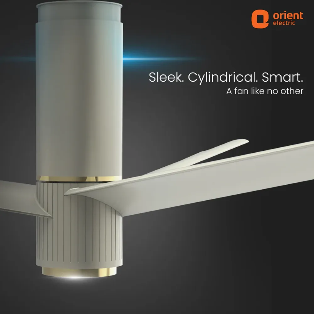 Aeroslim IOT Remote Fan with Light | 1200mm | Remote Control | Orient