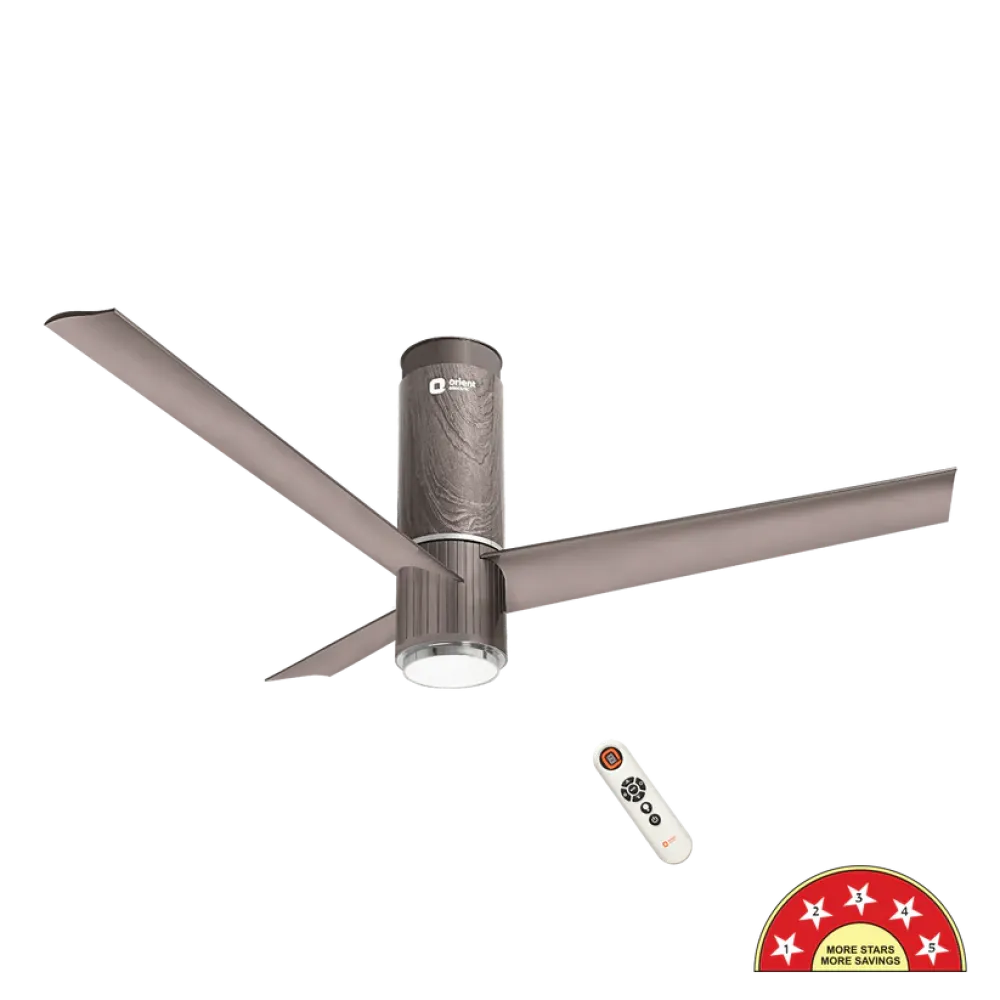 Aeroslim IOT Remote Fan with Light | 1200mm | Remote Control | Orient