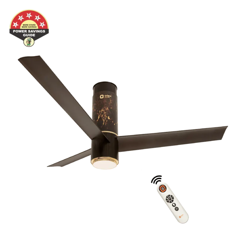 Aeroslim IOT Remote Fan with Light | 1200mm | Remote Control | Orient
