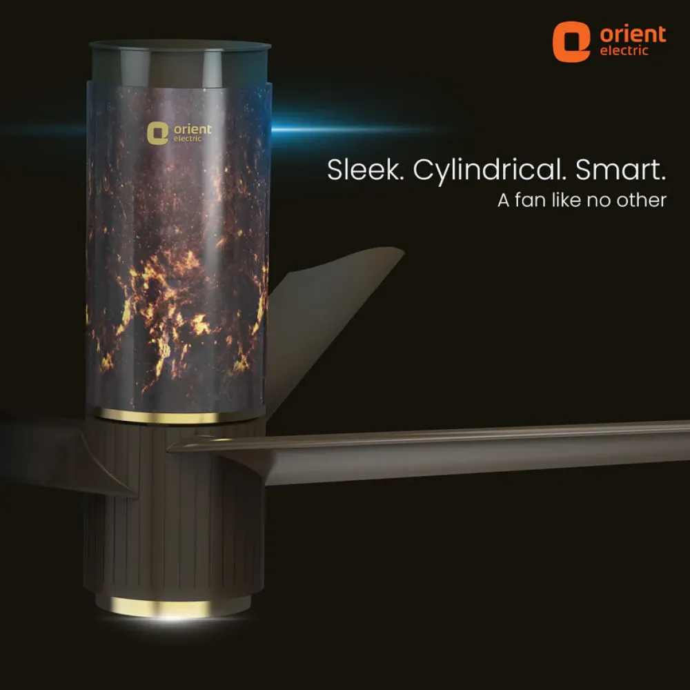 Aeroslim IOT Remote Fan with Light | 1200mm | Remote Control | Orient