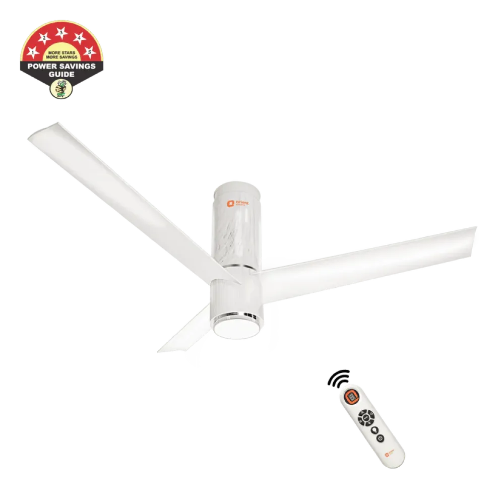 Aeroslim IOT Remote Fan with Light | 1200mm | Remote Control | Orient