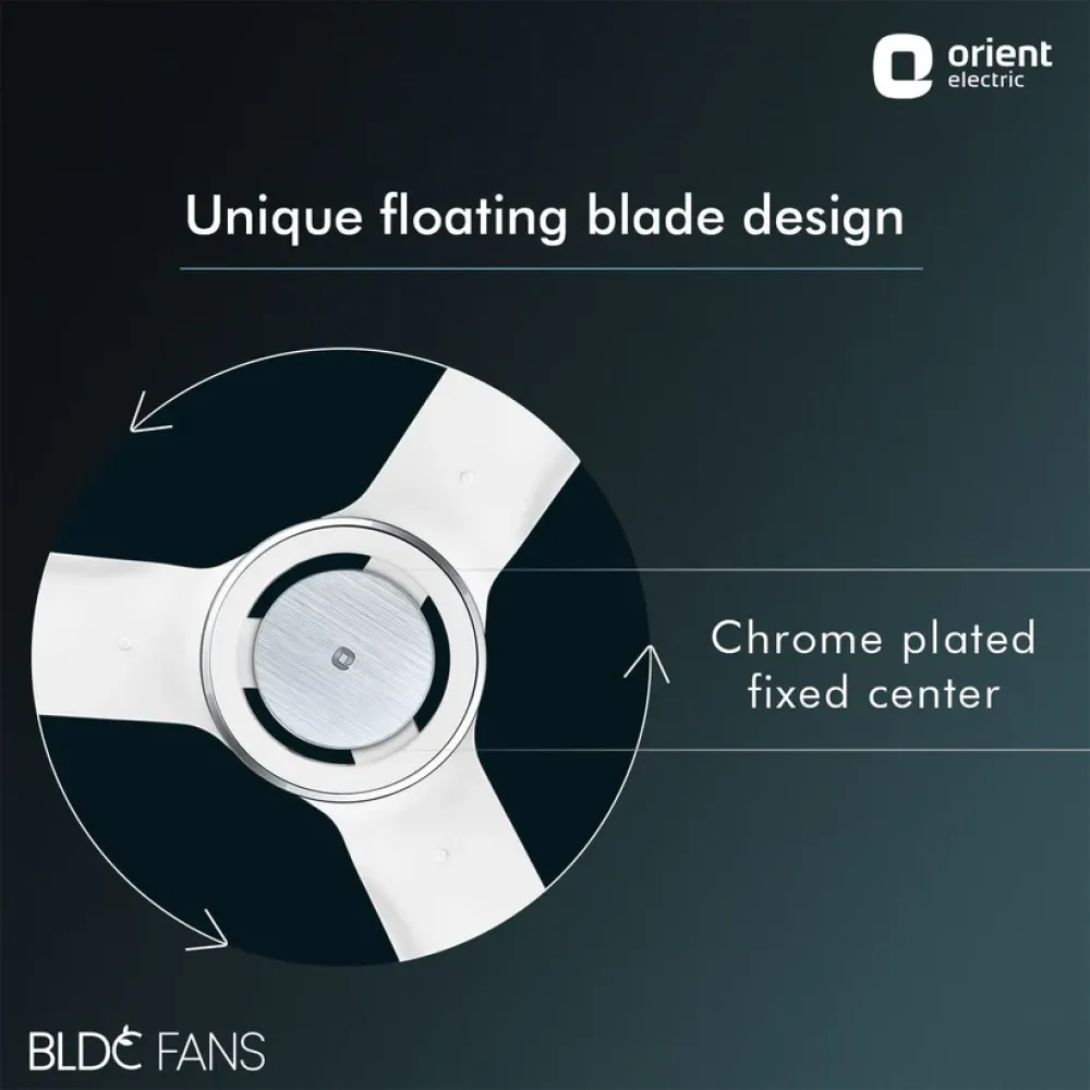 I Float IoT BLDC Ceiling Fan | 1200mm | Orient