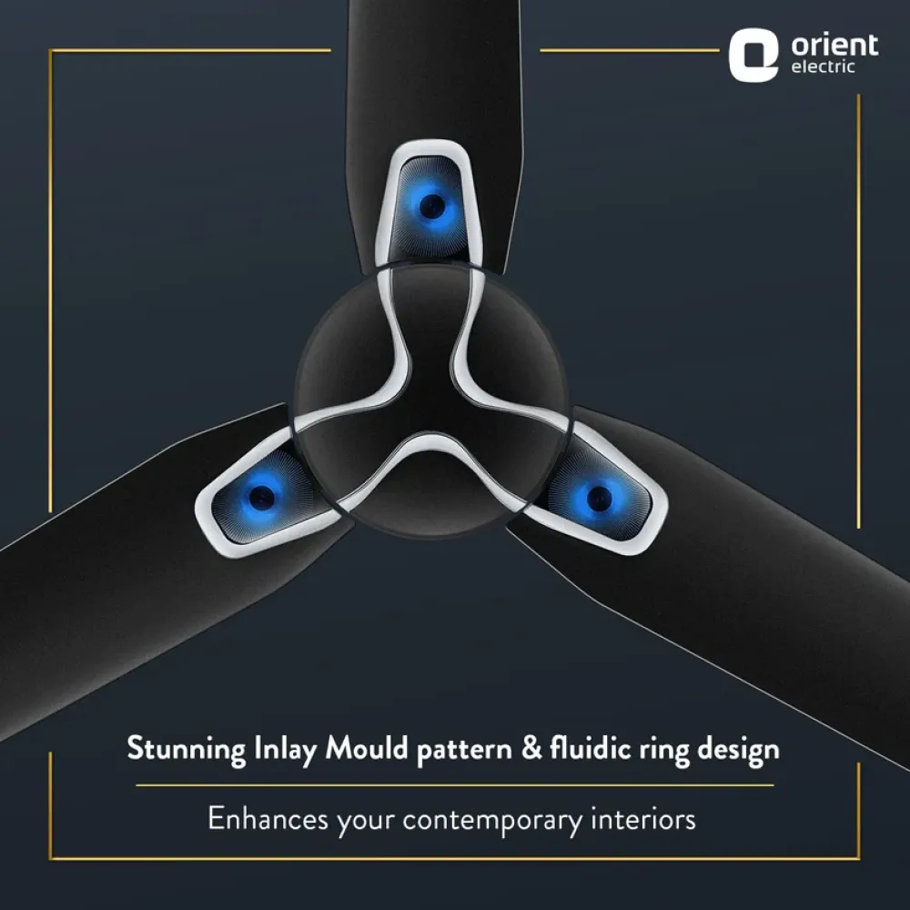 Jazz Art Decorative Ceiling Fan | 1200mm  | Orient