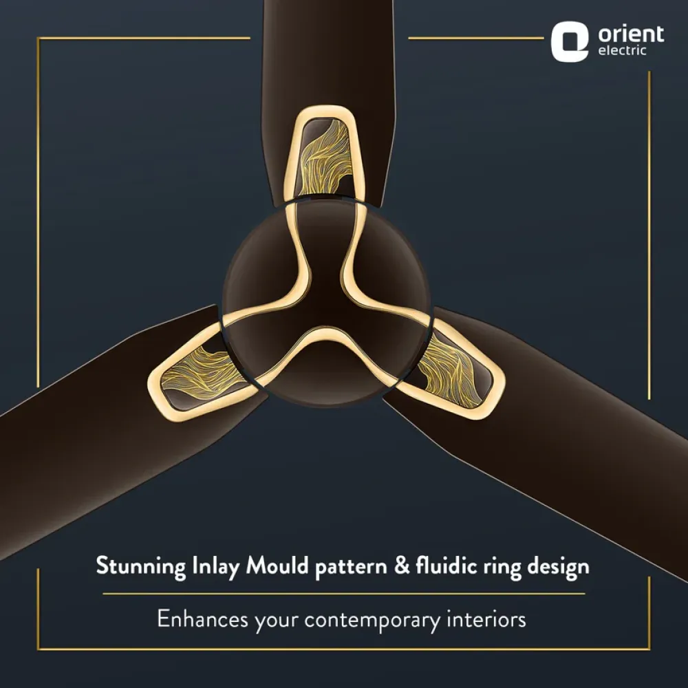 Jazz Art Decorative Ceiling Fan | 1200mm  | Orient