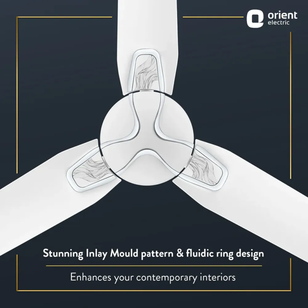 Jazz Art Decorative Ceiling Fan | 1200mm  | Orient