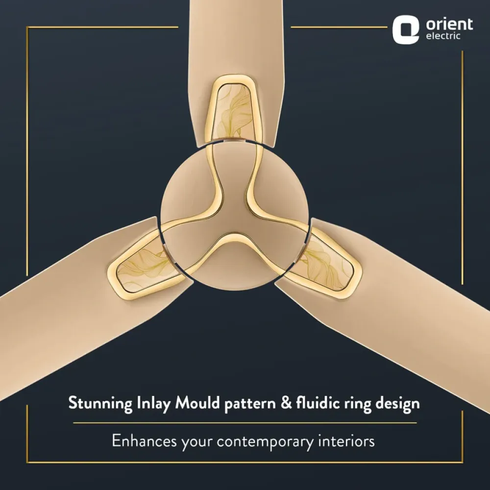 Jazz Art Decorative Ceiling Fan | 1200mm  | Orient