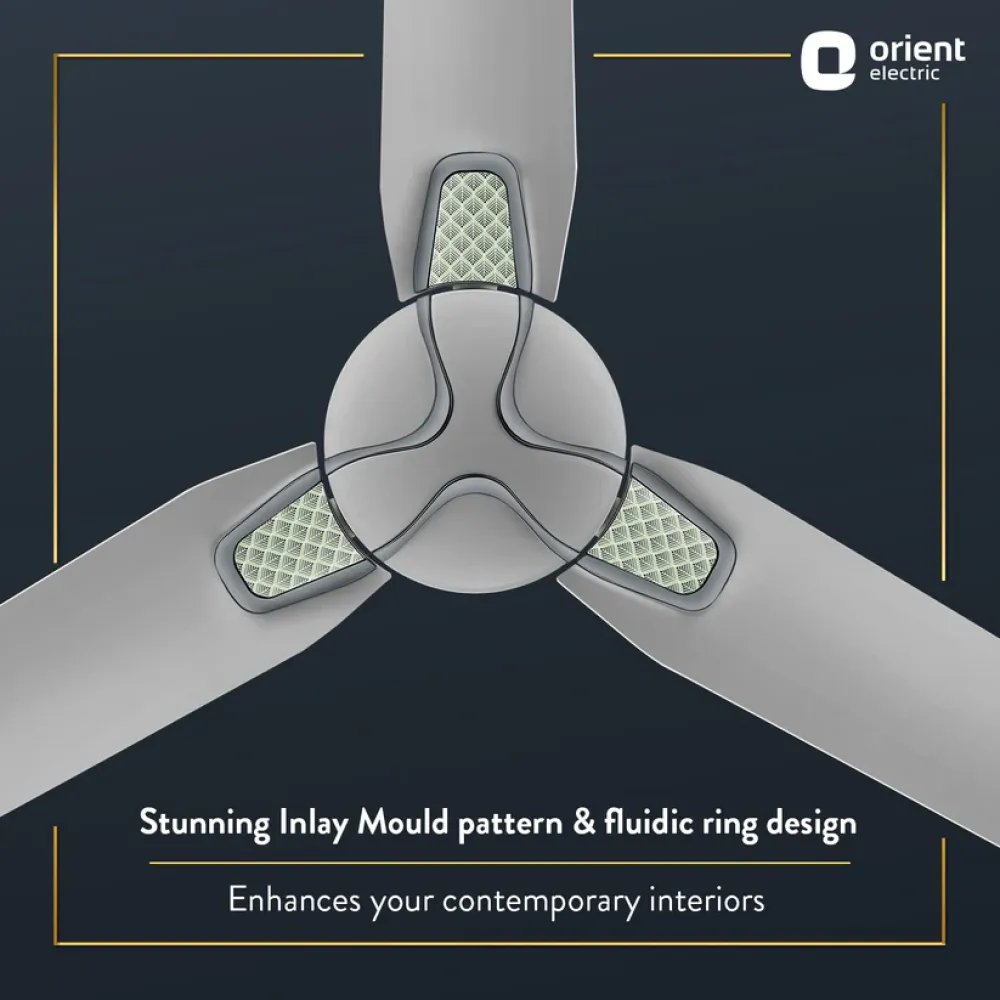 Jazz Art Decorative Ceiling Fan | 1200mm  | Orient