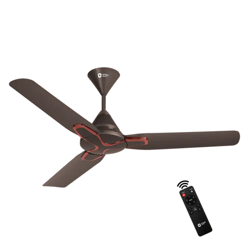 Jazz Decorative Ceiling Fan|1200mm BLDC | Remote Control | Orient