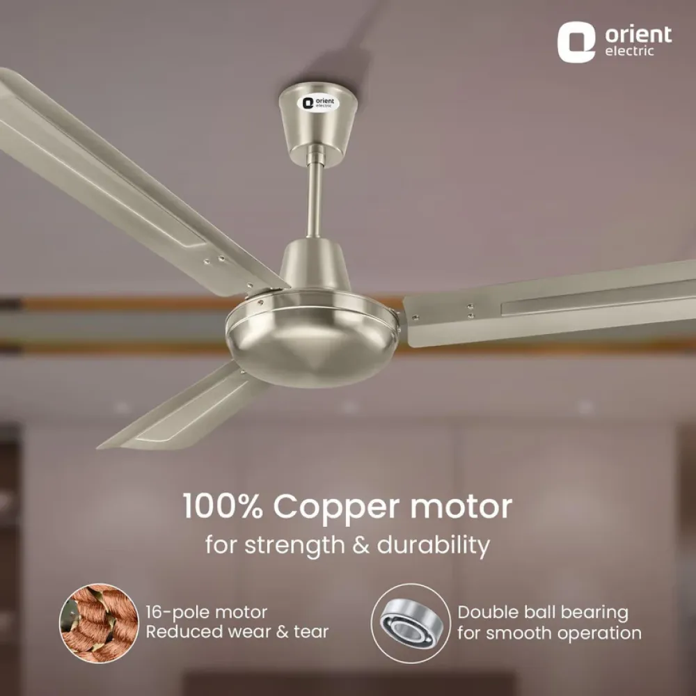 Quasar Ceiling Fan | 900mm/1200mm/1400mm | Orient