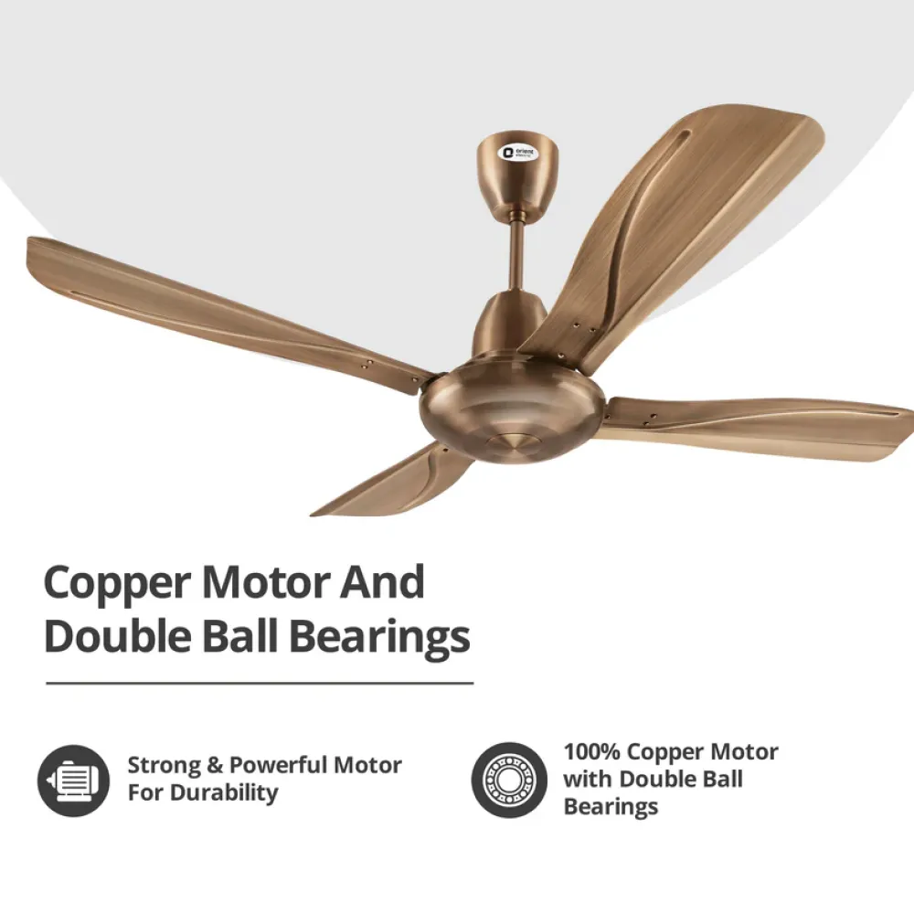 Stallion 4 Blade Ceiling Fan | 1320mm | Orient