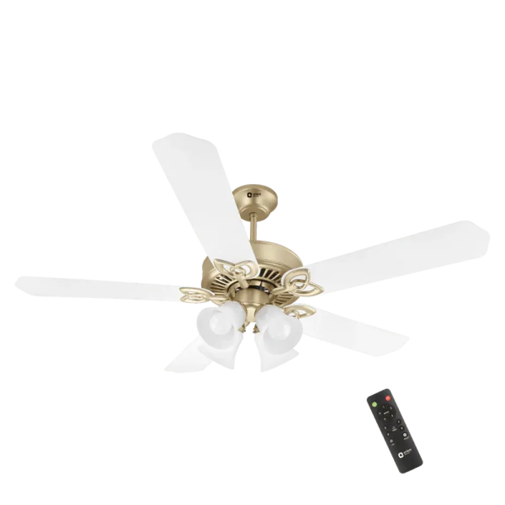 Subaris Underlight Premium Ceiling Fan with Remote | 1300MM |Remote Control | Orient