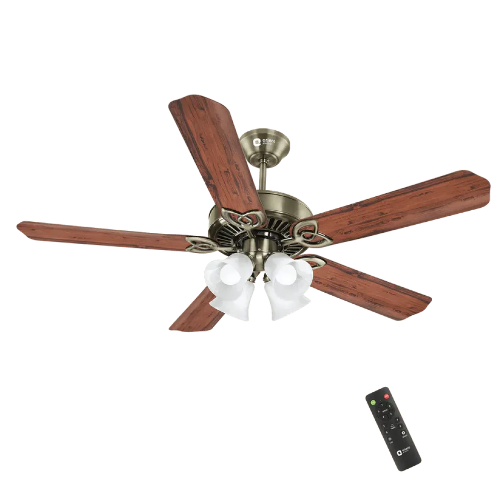 Subaris Underlight Premium Ceiling Fan with Remote | 1300MM |Remote Control | Orient